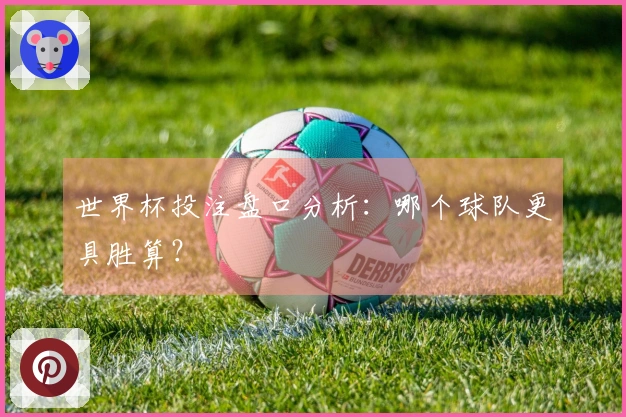 世界杯投注盘口分析：哪个球队更具胜算？