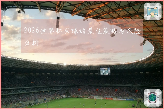 2026世界杯买球的最佳策略与风险分析